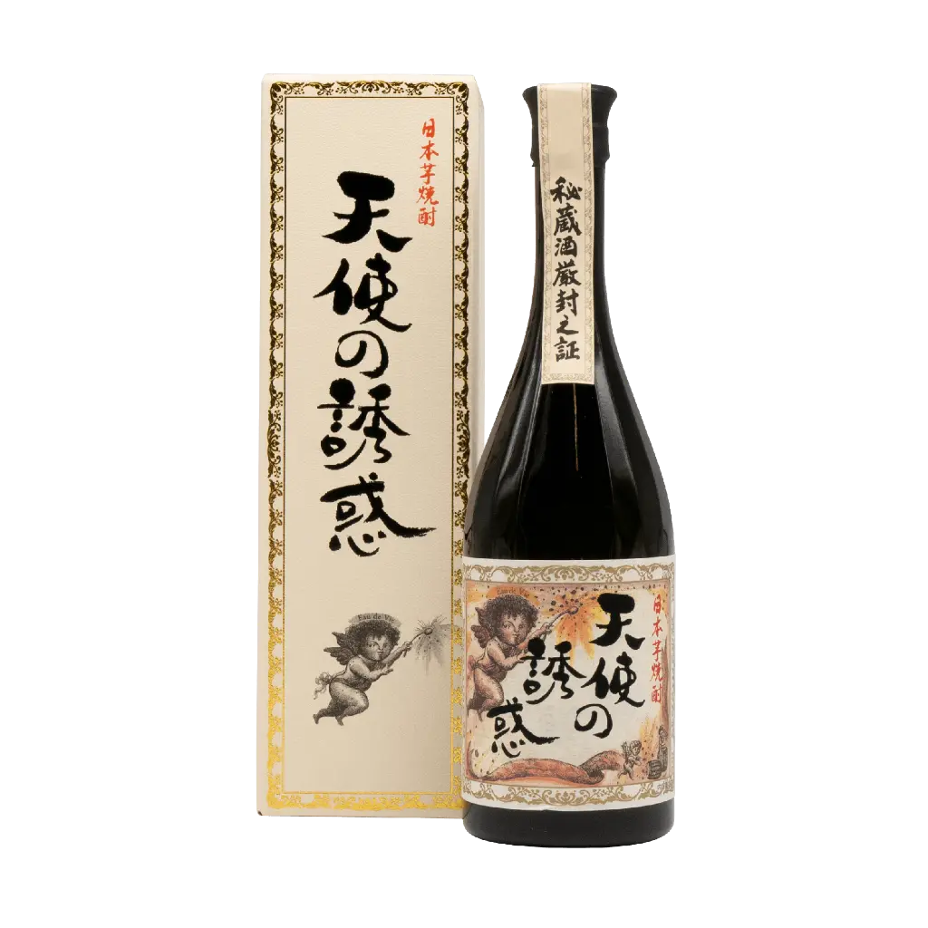 Tenshi no Yuwaku [Shinsei] (Gentei Shouhin) 40° Imo Shochu (720ml) (2) - Sakaya.co.webp
