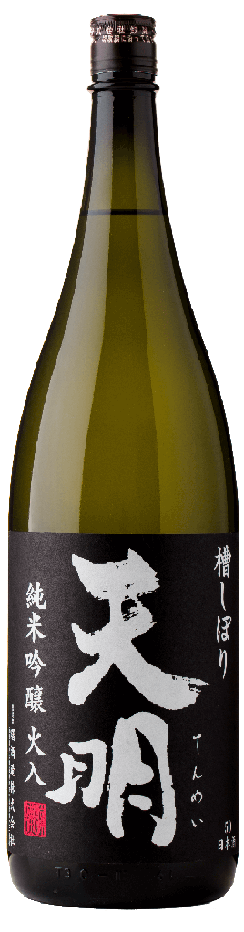 Tenmei Junmai Ginjo Yamadanishiki Black Label (1800ml) [Direct from Japan]