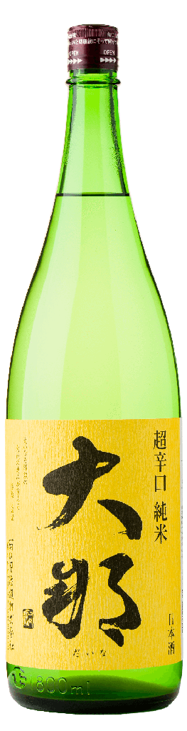 大那 超辛口 純米 (1800ml) [日本直送]