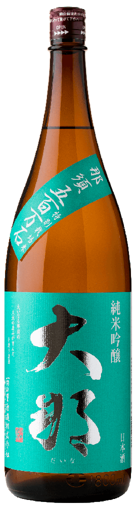 Daina Junmai Ginjo Nasu Gohyakumangoku (1800ml) [Direct from Japan]