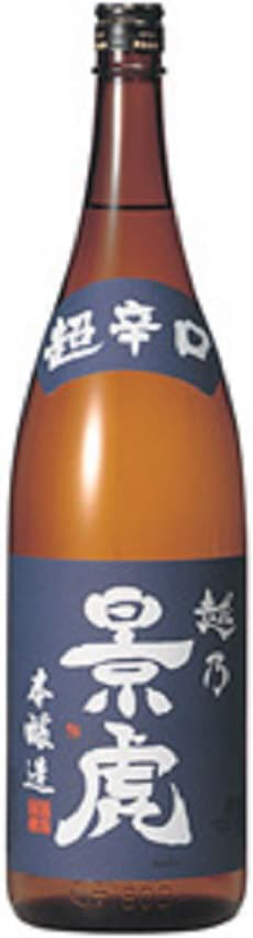 Echigo Kagetora Honjozo Chokarakuchi "Blue Label" (1800ml)