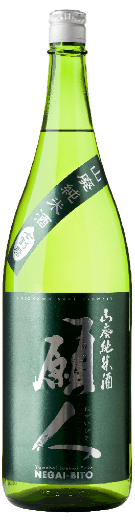 Shiokawa Gannin Yamahai Junmai (1800ml) [Direct from Japan]