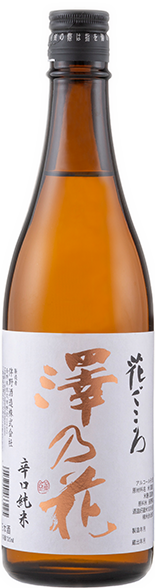 澤の花 辛口 花ごころ 純米 (1800ml) [日本直送]