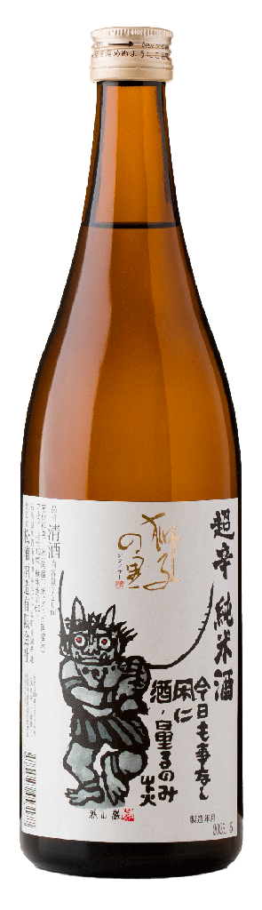 Shishi no Sato Chokarakuchi Junmai +8 (720ml) [Direct from Japan]