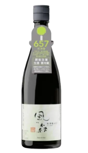 Kaze no Mori "AKITSUHO 657" Muroka Nama Genshu (720ml)