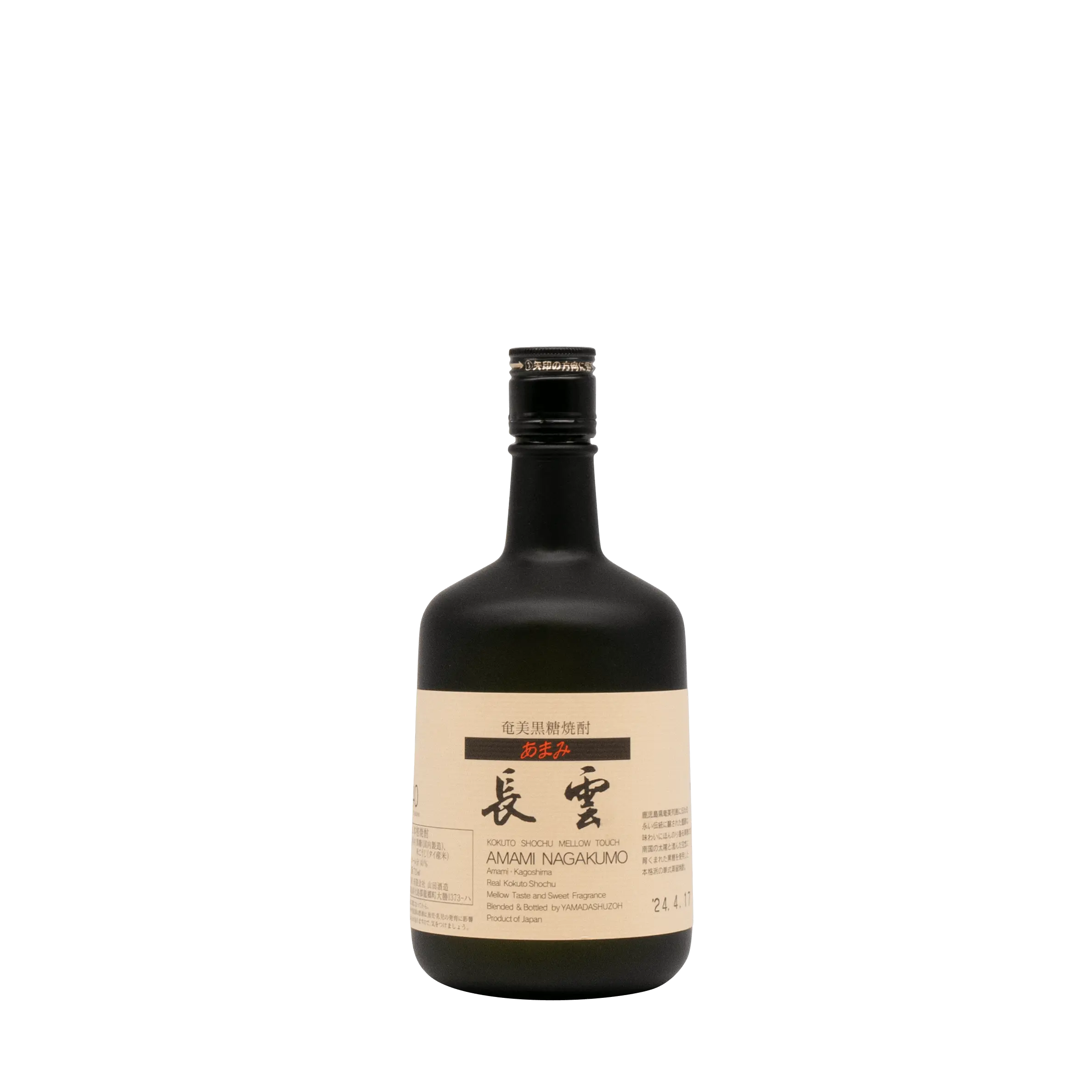 [NAGAK01_0720_2601] Nagakumo 40° Kokuto Shochu (720ml) [HK Inventory]