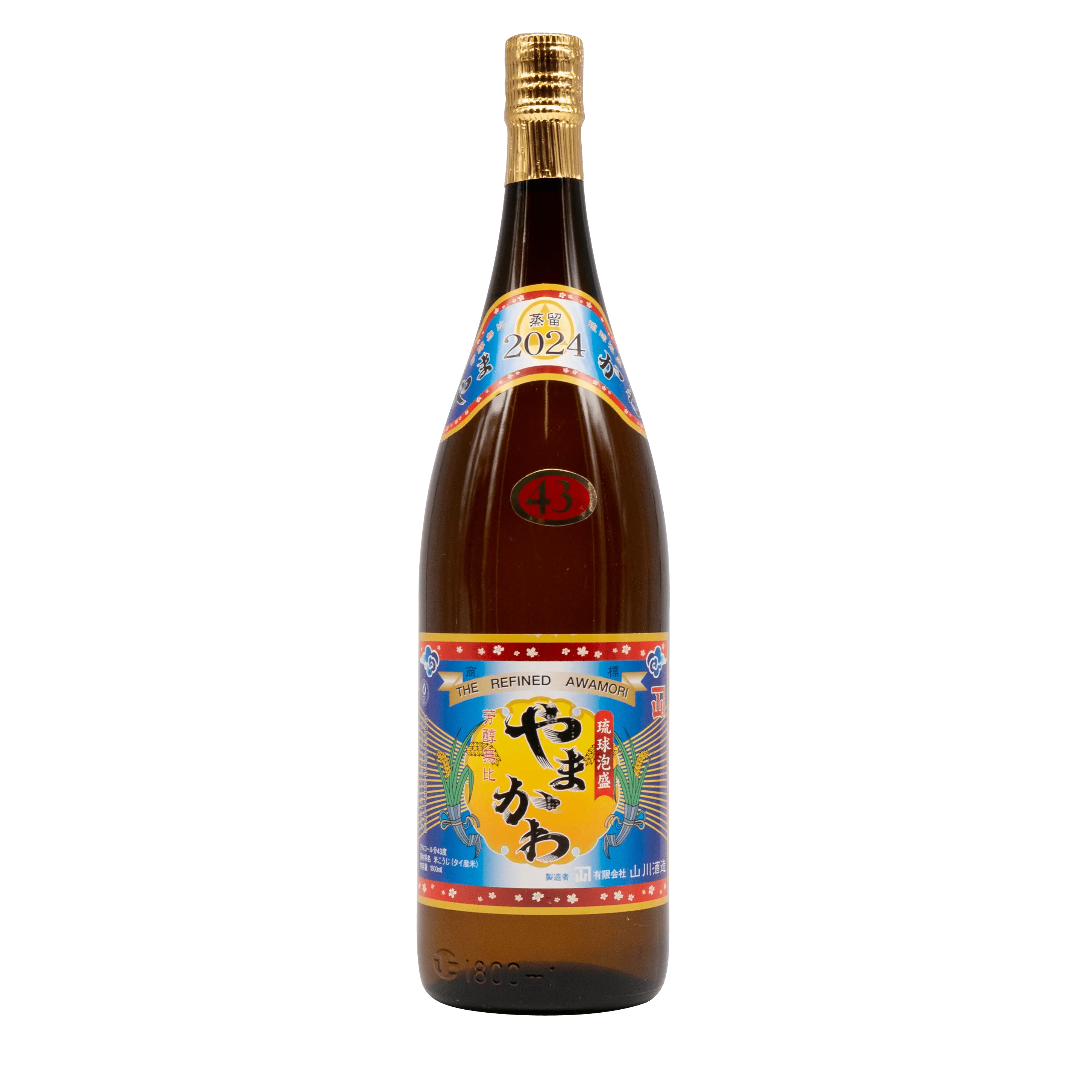 [YAMAK01_1800_2601] やまかわ 泡盛 (1800ml) [香港在庫]