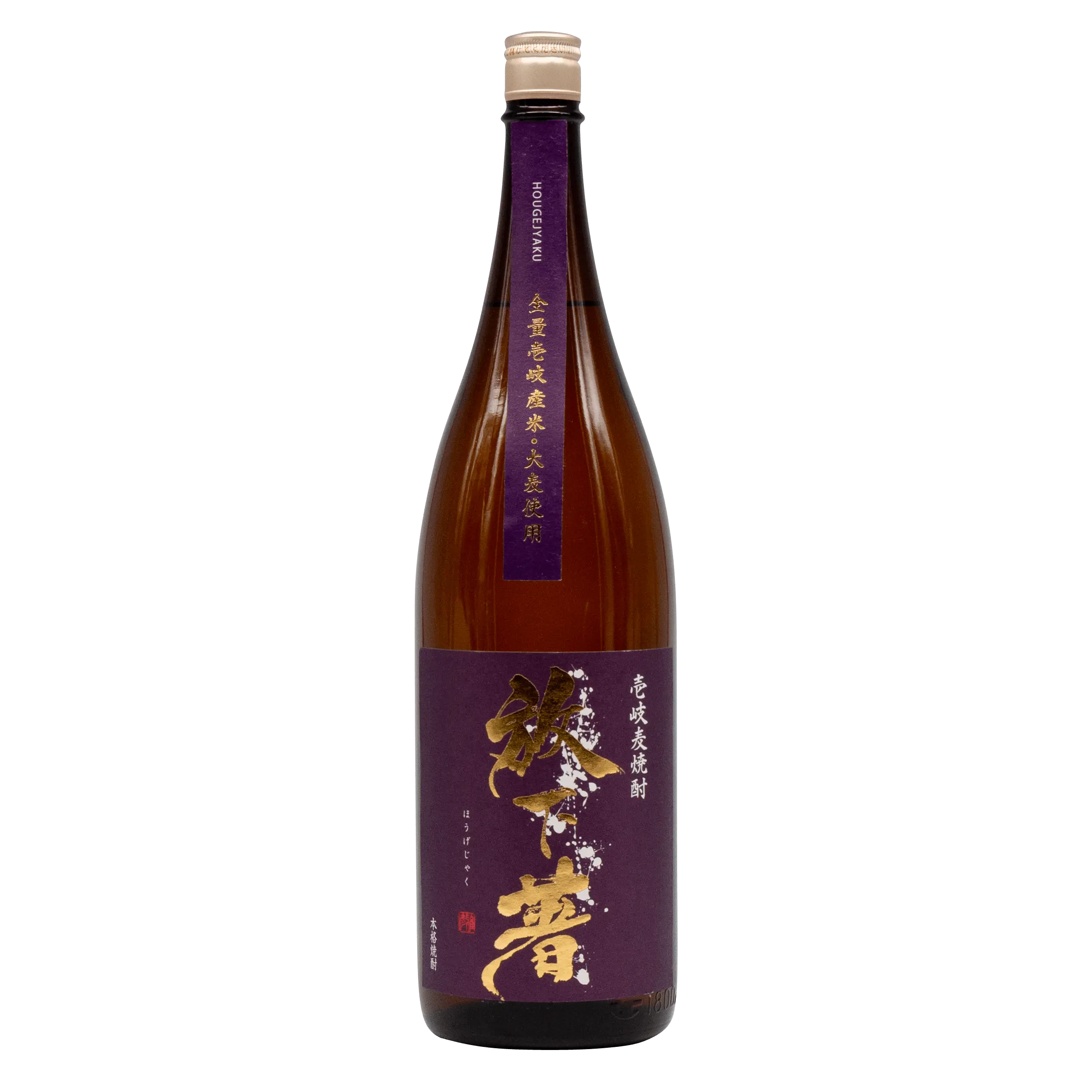 [HOGEJ01_1800_2601] Hogejaku Mugi Shochu (1800ml) [HK Inventory]