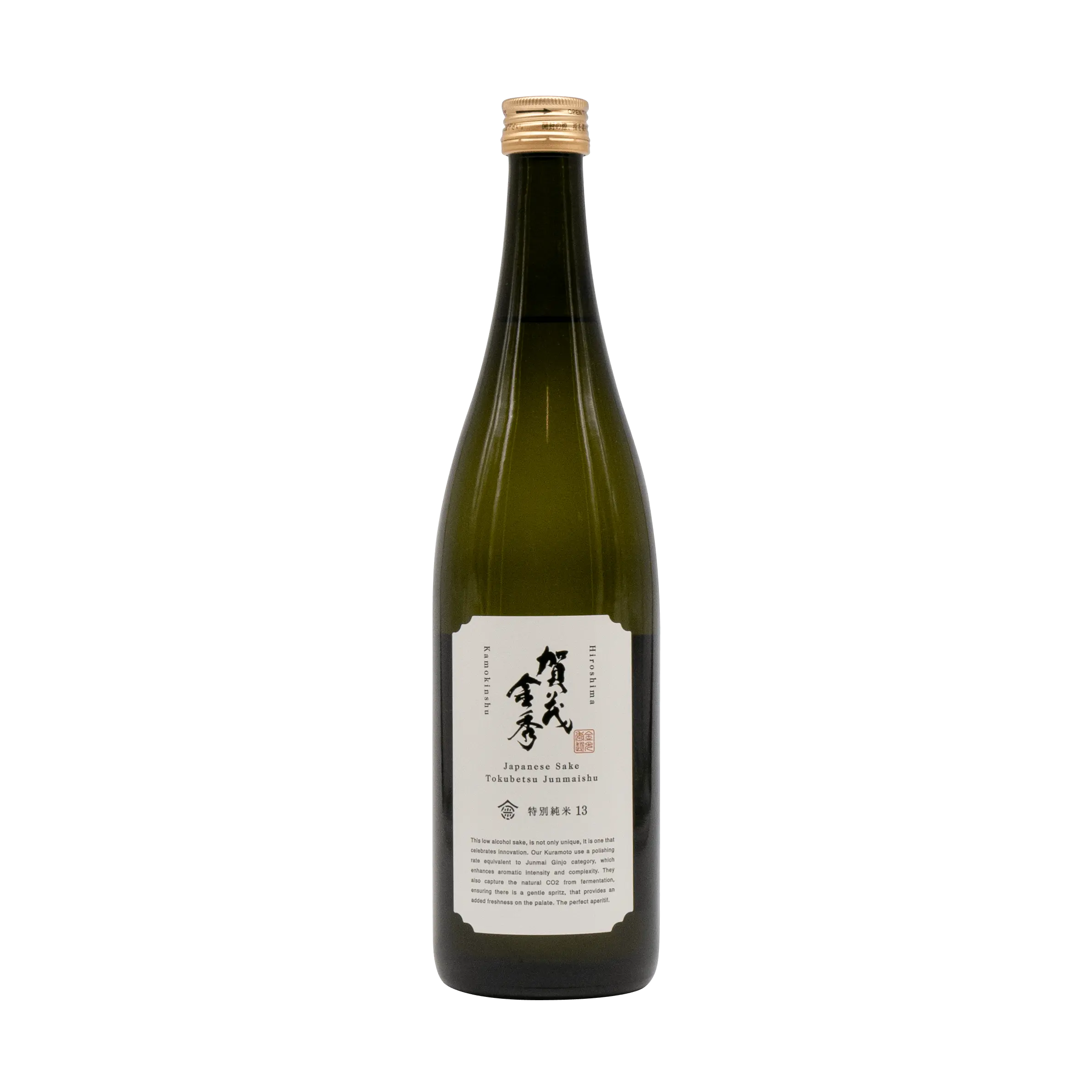 [KAMOK01_0720_L12M_SP] 賀茂金秀 13 特別純米(720ml) (香港在庫)