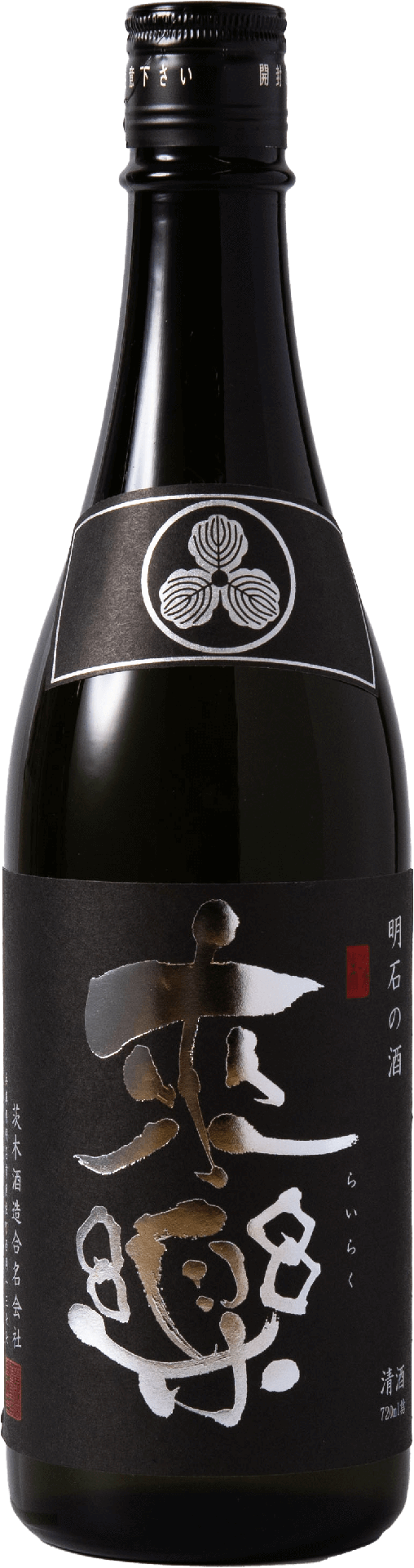 [RAIRA04_0720_2409] 来楽 家紋 特別純米 (720ml) [日本直送]