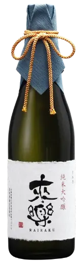 [RAIRA02_0720_2409] Rairaku Junmai Daiginjo (720ml) [Direct from Japan]