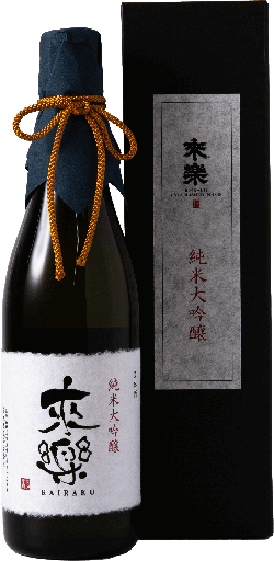 [RAIRA02_0720_2409] Rairaku Junmai Daiginjo (720ml)