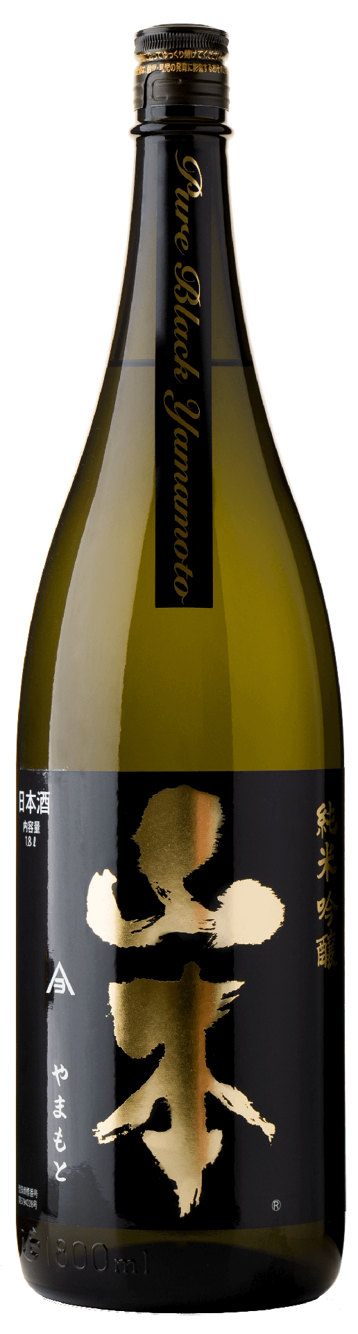 [YAMAM01_1800_L3M] 山本  ﾋﾟｭｱﾌﾞﾗｯｸ 純米吟釀 (1800ml)