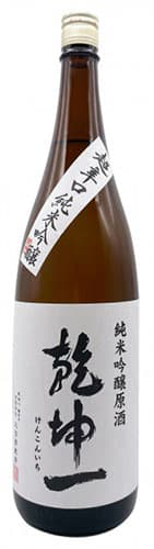 [KENKO02_1800_L3M] 乾坤一 超辛口 純米吟醸原酒 (1800ml) [日本直送]