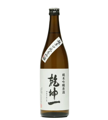[KENKO02_1800_L3M] Kenkonichi Junmai Ginjo Genshu Chokarakuchi (1800ml) [Direct from Japan]