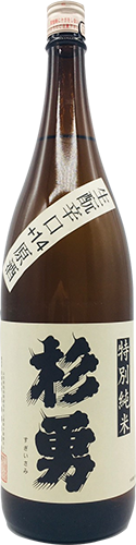 [SUGIY02_1800_L3M] Sugiyuu Tokubetsu Kimoto Dry +14 Genshu (1800ml)