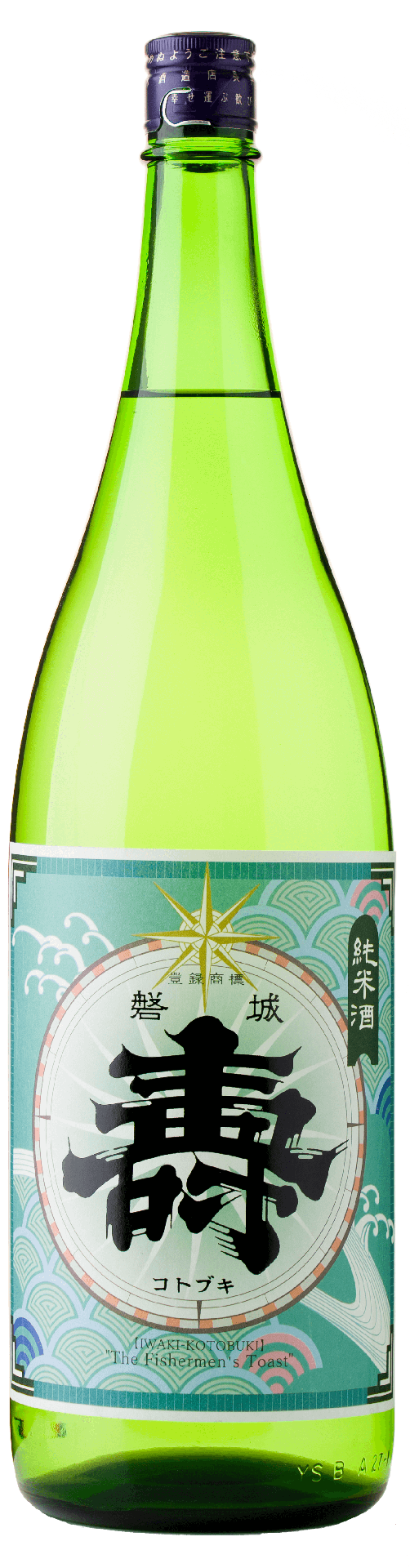 [IWAKI01_1800_L3M] 磐城壽 純米 (1800ml) [日本直送]