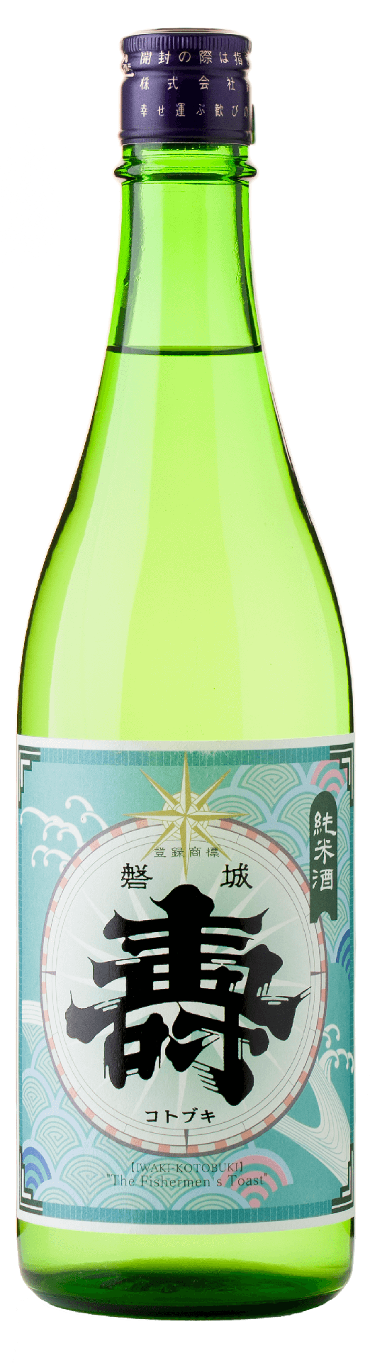 [IWAKI01_0720_L3M] Iwakikotobuki Junmai (720ml) [Direct from Japan]