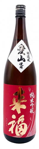 [RAIFU01_1800_L3M] Raifuku Junmai Ginjo "Aizan" (1800ml)