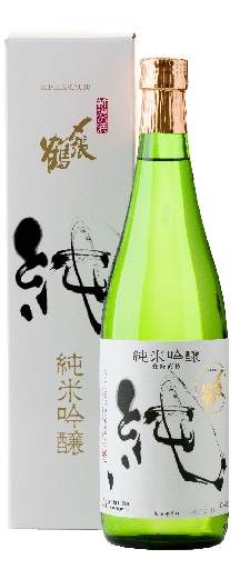 [SHIME02_0720_L3M] Shimeharitsuru Junmai Ginjo "Jun" (720ml) [Direct from Japan]