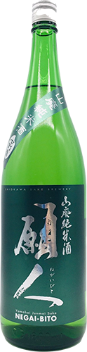 [SHIOK01_1800_L3M] 願人 山廃 純米 (1800ml)