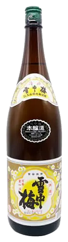 [PLUMI01_1800_L3M] 雪中梅 本醸造 (1800ml) [日本直送]