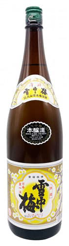 [PLUMI01_1800_L3M] Plum in the Snow Honjozo (1800ml) [Direct from Japan]