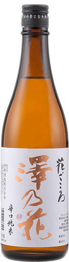 澤の花 辛口 花ごころ 純米 (1800ml) [日本直送]