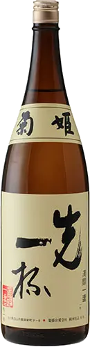 [KIKUH01_1800_L3M] 菊媛 先一杯 純米 (1800ml) [日本直送]