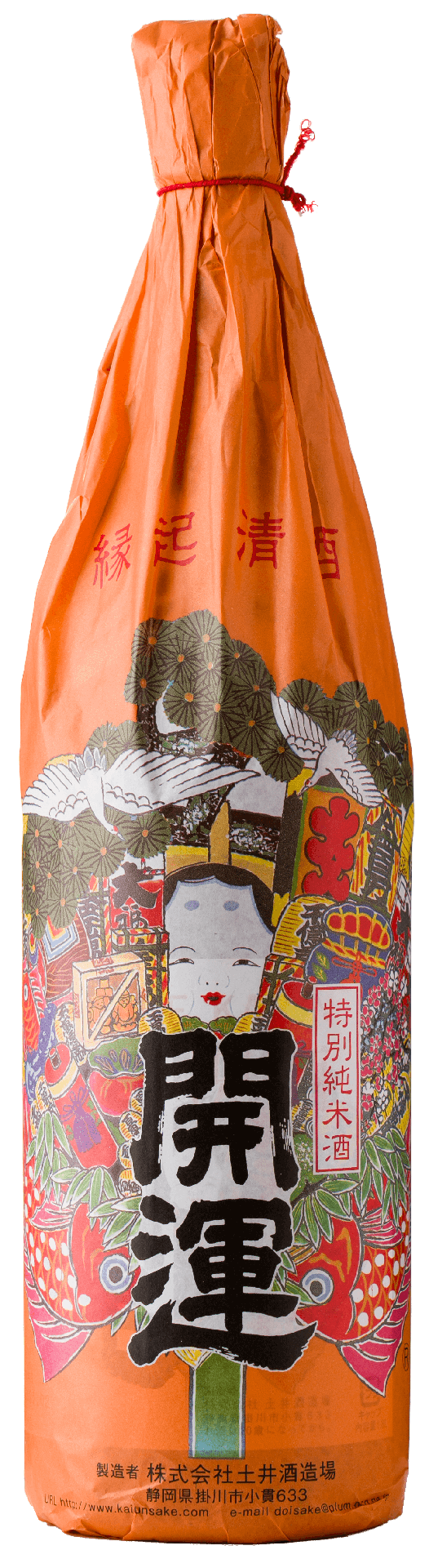 [KAIUN01_1800_L3M] 開運 特別純米 (1800ml) [日本直送]