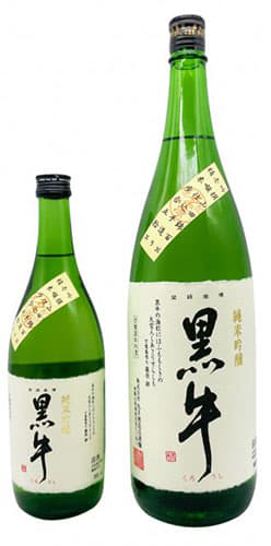 [KUROU02_1800_L3M] 黒牛 純米吟醸 山田錦 (1800ml)