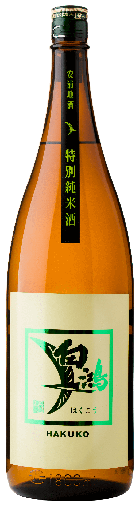 [HAKUR01_1800_L3M] Hakuro Tokubetsu Junmai (1800ml) [Direct from Japan]