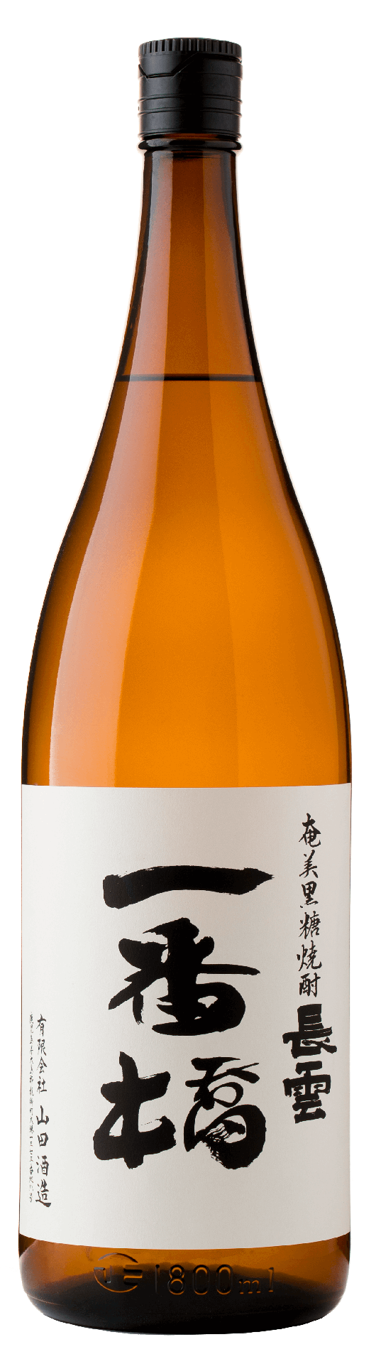 [NAGAK02_1800_L12M] Nagakumo Ichibanbashi 30° Kokuto Shochu (1800ml) [Direct from Japan]