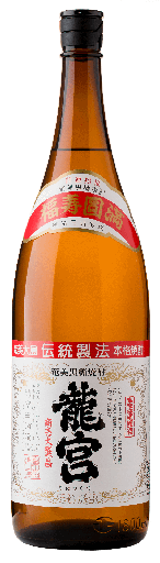 [RYUGU01_1800_L12M] Ryuguji 30° Kokuto Shochu (1800ml)