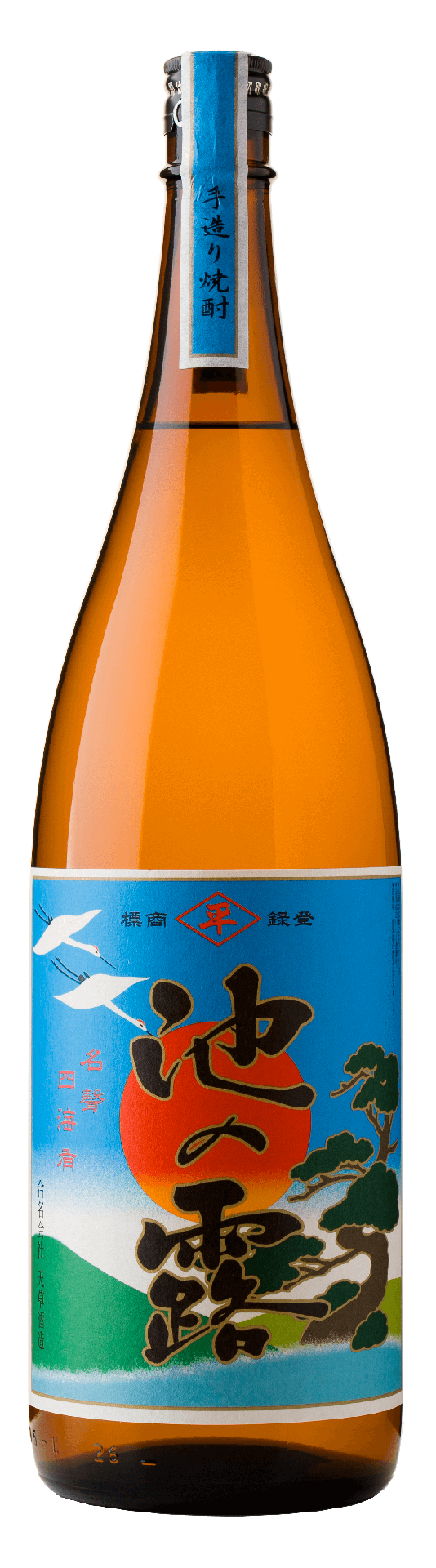 [AMAKU01_1800_L12M] Ikenotsuyu Imo Shochu (1800ml) [Direct from Japan]