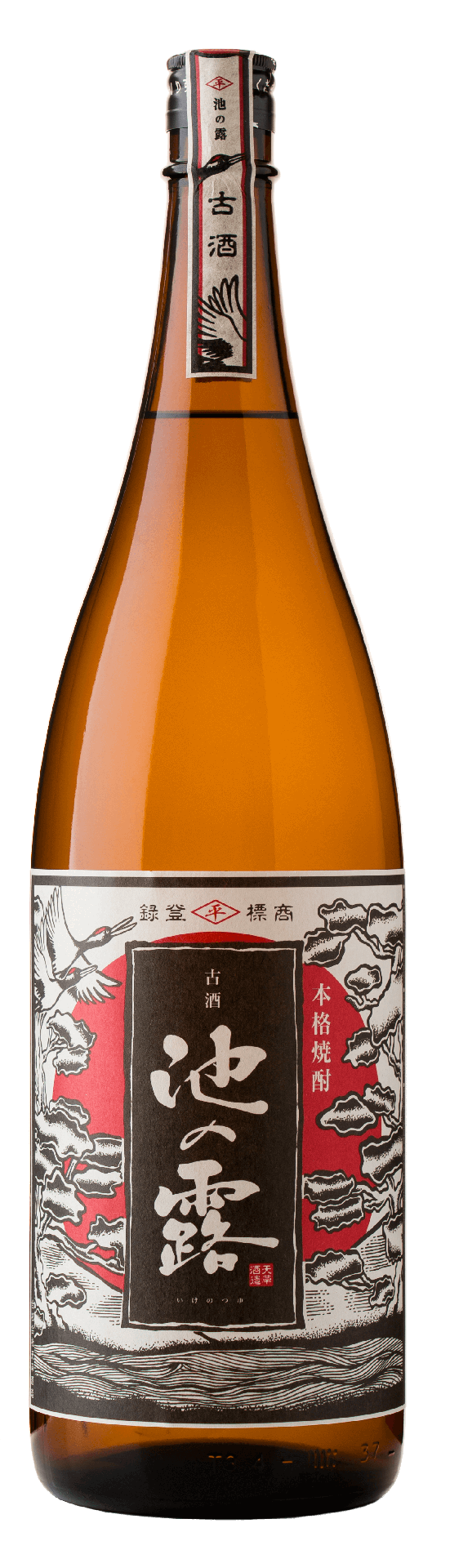 [AMAKU02_1800_L12M] 池の露 【古酒】 芋 (1800ml) [日本直送]