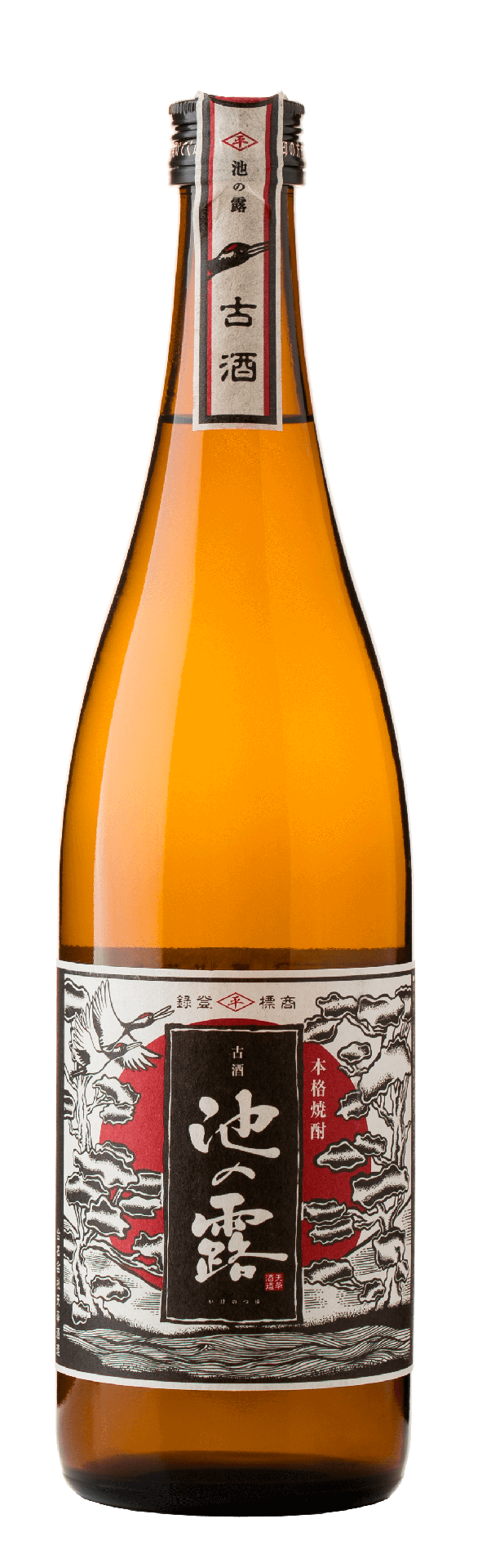 [AMAKU02_0720_L12M] 池の露 【古酒】 芋 (720ml) [日本直送]