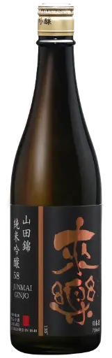 [RAIRA27_1800_2510] Ibaraki Rairaku Yamadanishiki Junmai Ginjo 58 (1800ml) [HK Inventory]